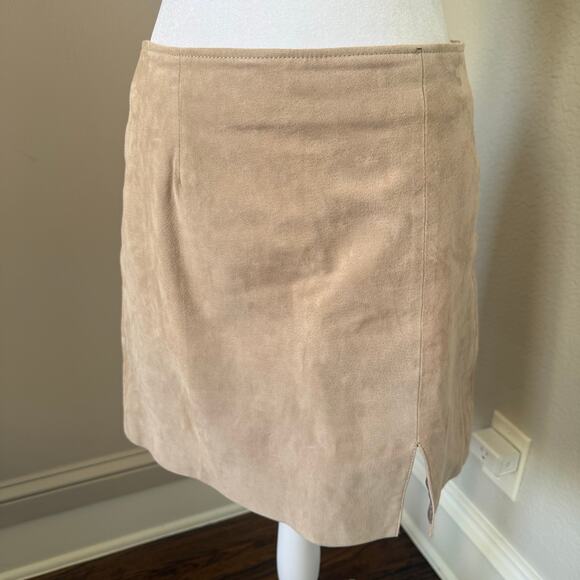 Nordstrom Blank NYC Leather Suede Blush
Classic Modern Mini Skirt Women's Sz 27 - Picture 1 of 6